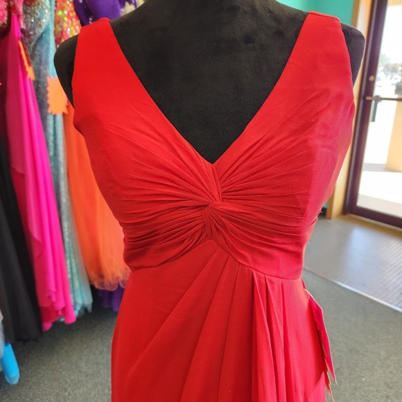 Amelia Couture 815 Red Size 6 Prom/Bridesmaid Formal Dress - Picture 2 of 4